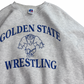 【90s Russell Athletic GOLDEN STATE WRESTLING スウェット】USA製 XL ラッセルアスレチック レスリング プリント 古着/9-7