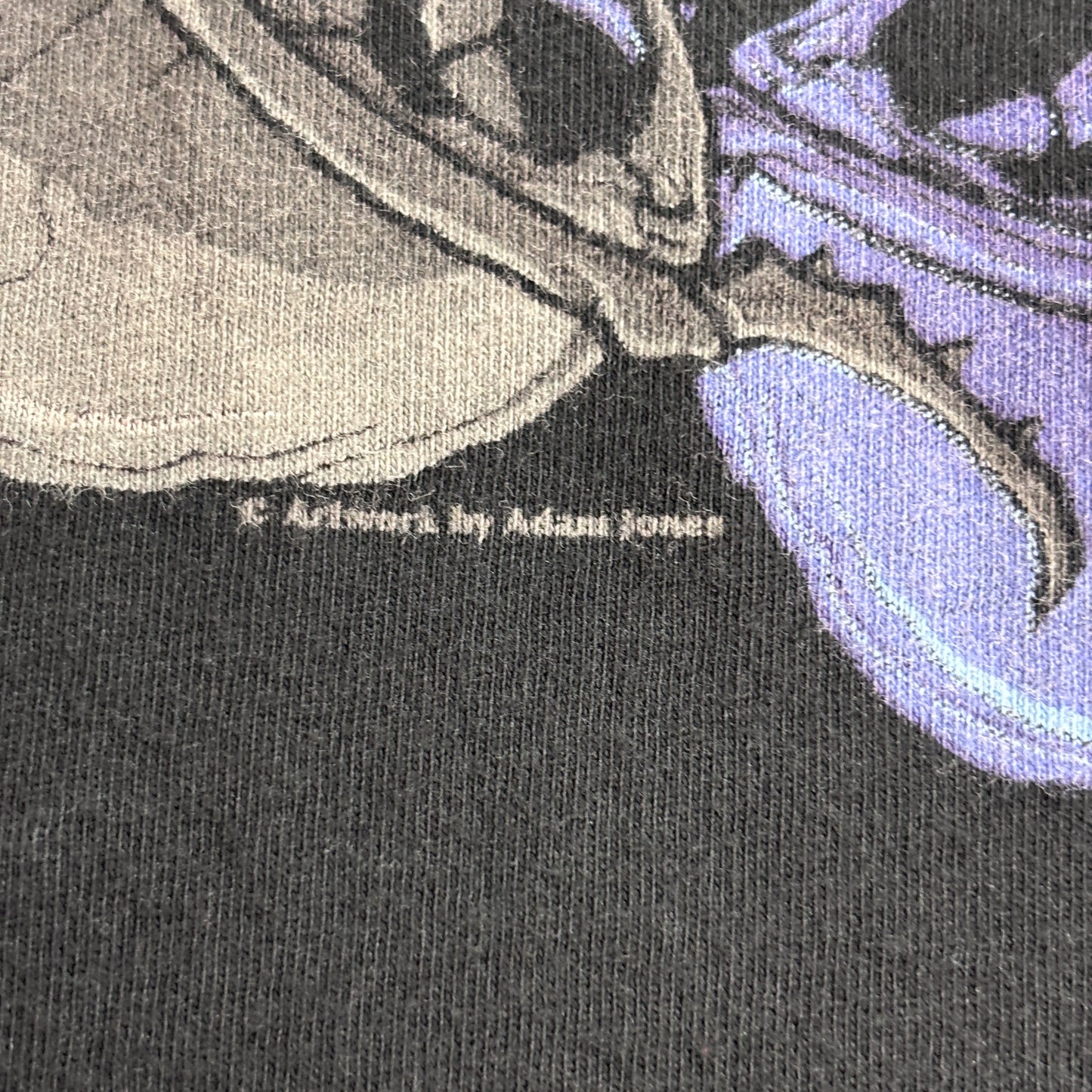 TOOL Tシャツ XL ブラック バンドTシャツ 公式マーチャンダイズ アダム・ジョーンズ アートワーク プリントTシャツ/4-47