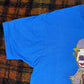 90s USA製 Clown Faces Tシャツ XLサイズ / Fruit of the Loom BESTタグ 青 ボックスシルエット