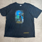 【ジャッキー・チェン 映画Tシャツ】The Forbidden Kingdom 2008 プロモ GILDAN XL ブラック 古着/8-70