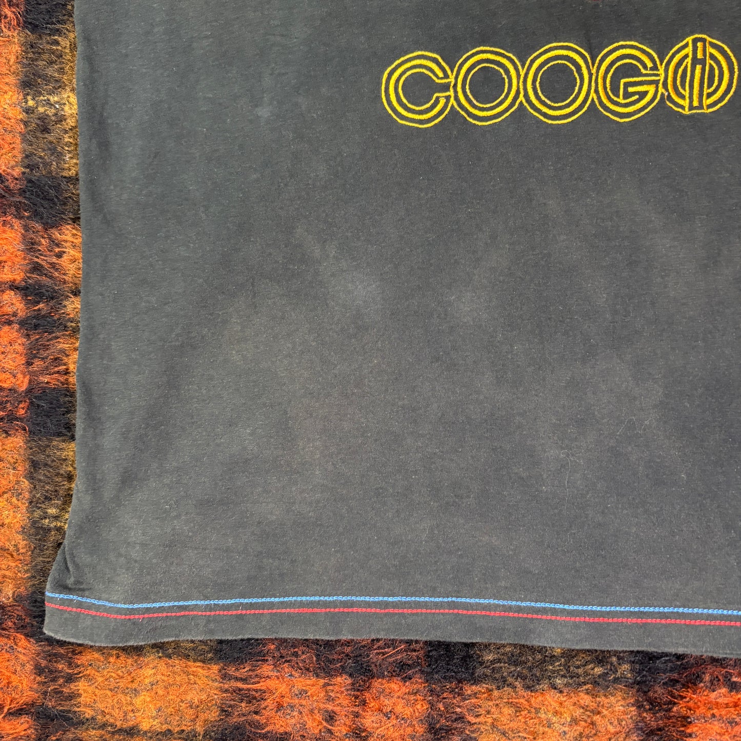 【00s 】COOGI 刺繍タイガーTシャツ XXL ブラック｜ヒップホップスタイル オールドスクール