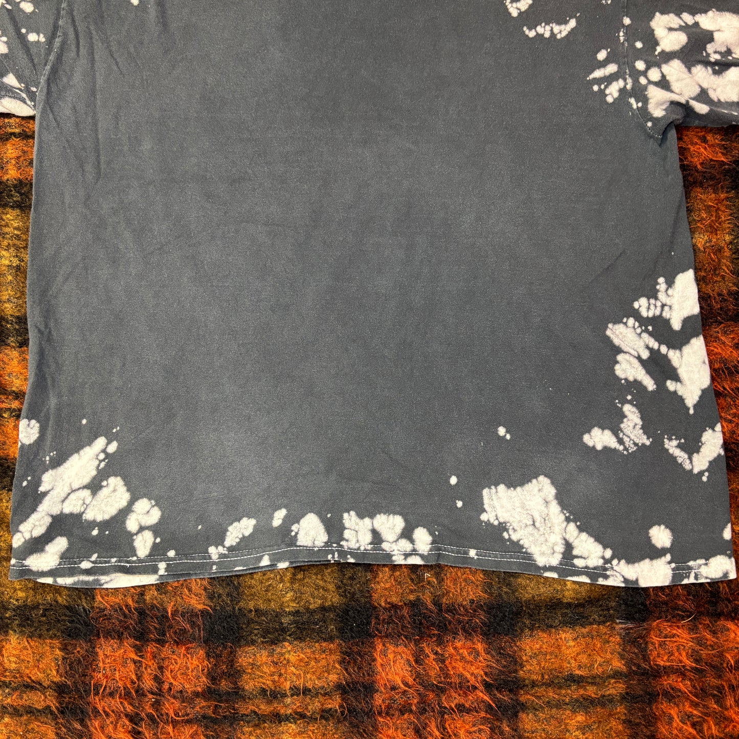 【2PAC × POETIC JUSTICE】ヴィンテージ加工 ヒップホップTシャツ｜90s ストリート系 タイダイデザイン