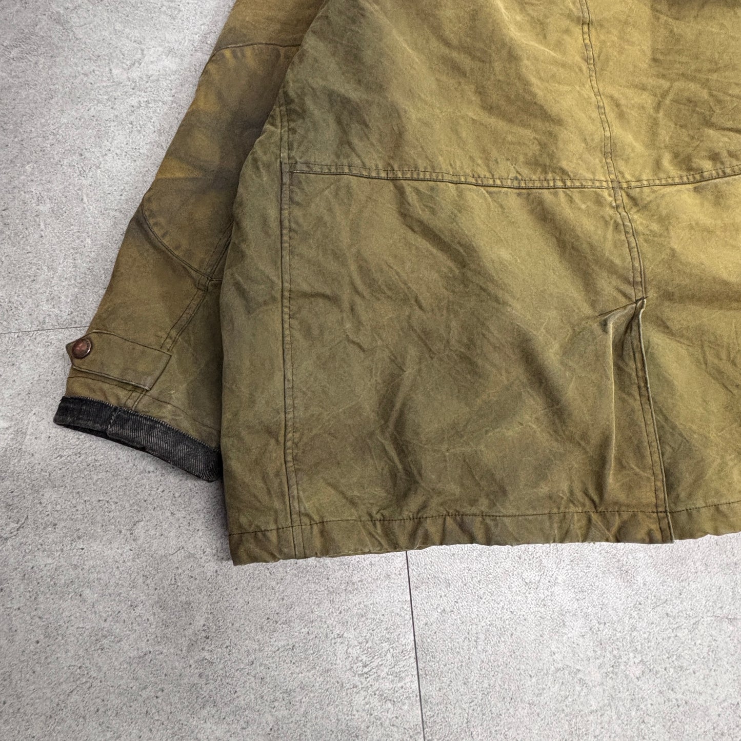 Polo by Ralph Lauren オイルドジャケット ハンティングジャケット XL オリーブ ワックスコットン ラルフローレン/3-18