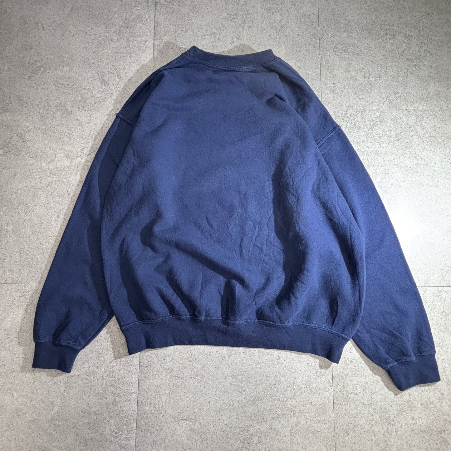 PURITAN スウェット / American Outdoors プリント / Mサイズ / ホンジュラス製 / ネイビー/2-49
