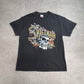【VIETNAM スカルプリントTシャツ】Thunder Sportswear ベトナム戦争 ミリタリー ブラック L 古着/7-99
