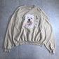 【JERZEES West Highland Terrier プリントスウェット XL】アニマル 犬 90s ビッグシルエット ヴィンテージ/2-80