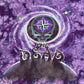【2007 Grateful Dead “The Dead” Landing Tour タイダイ バンドTシャツ パープル L】8-29