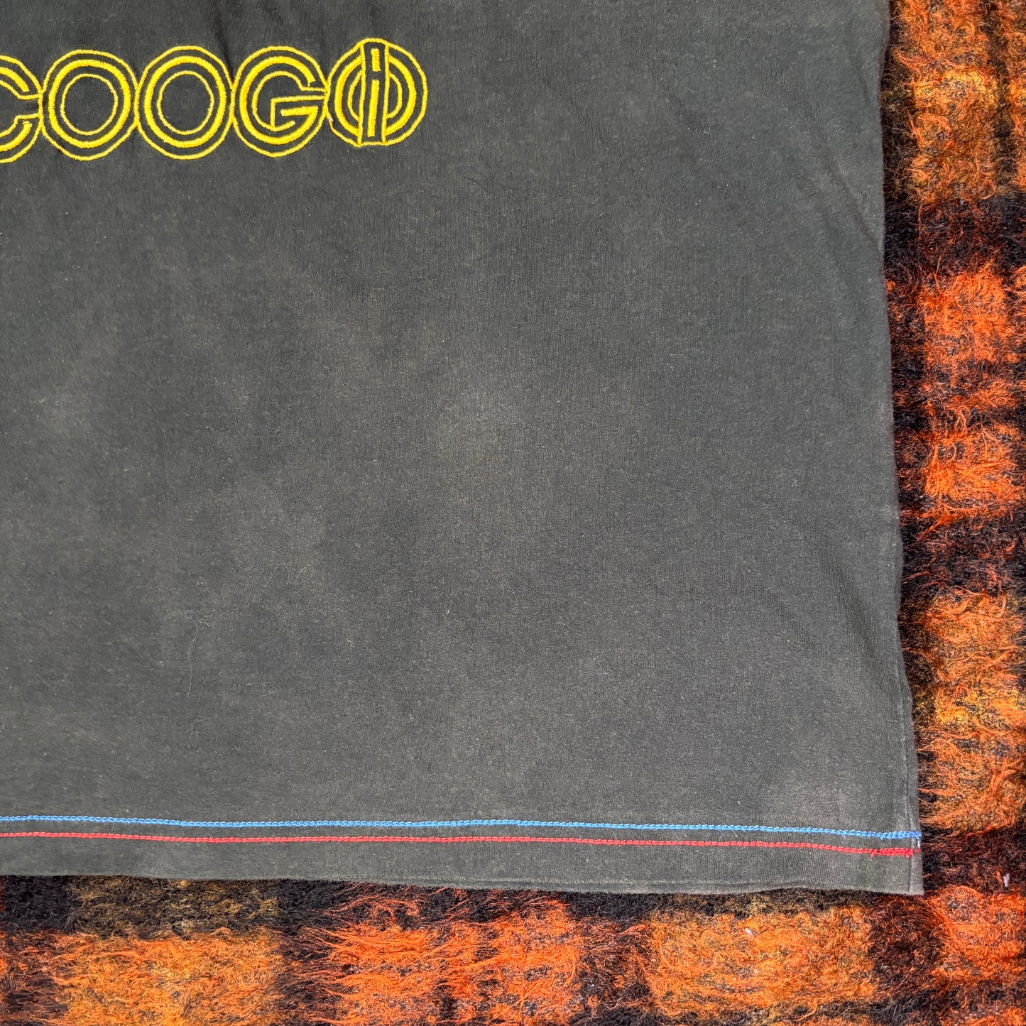 【00s 】COOGI 刺繍タイガーTシャツ XXL ブラック｜ヒップホップスタイル オールドスクール