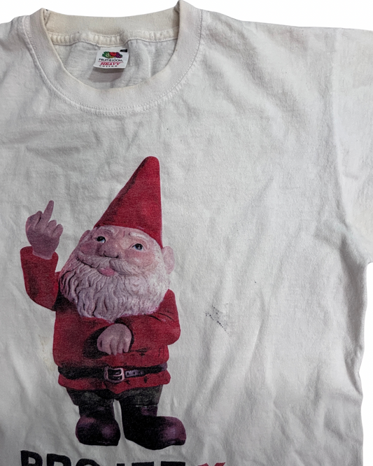 PROJECT X ノームプリントTシャツ 2012年 Warner Bros. オフホワイト Fruit of the Loom HEAVY COTTON Mサイズ/4-21