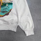 【90s Hanes ACTIVEWEAR LEADVILLE TRAIL 100 スウェット Lサイズ】ヘインズ USAファブリック ヴィンテージ クルーネック トレーナー ランイベント アニマルプリント/2-100