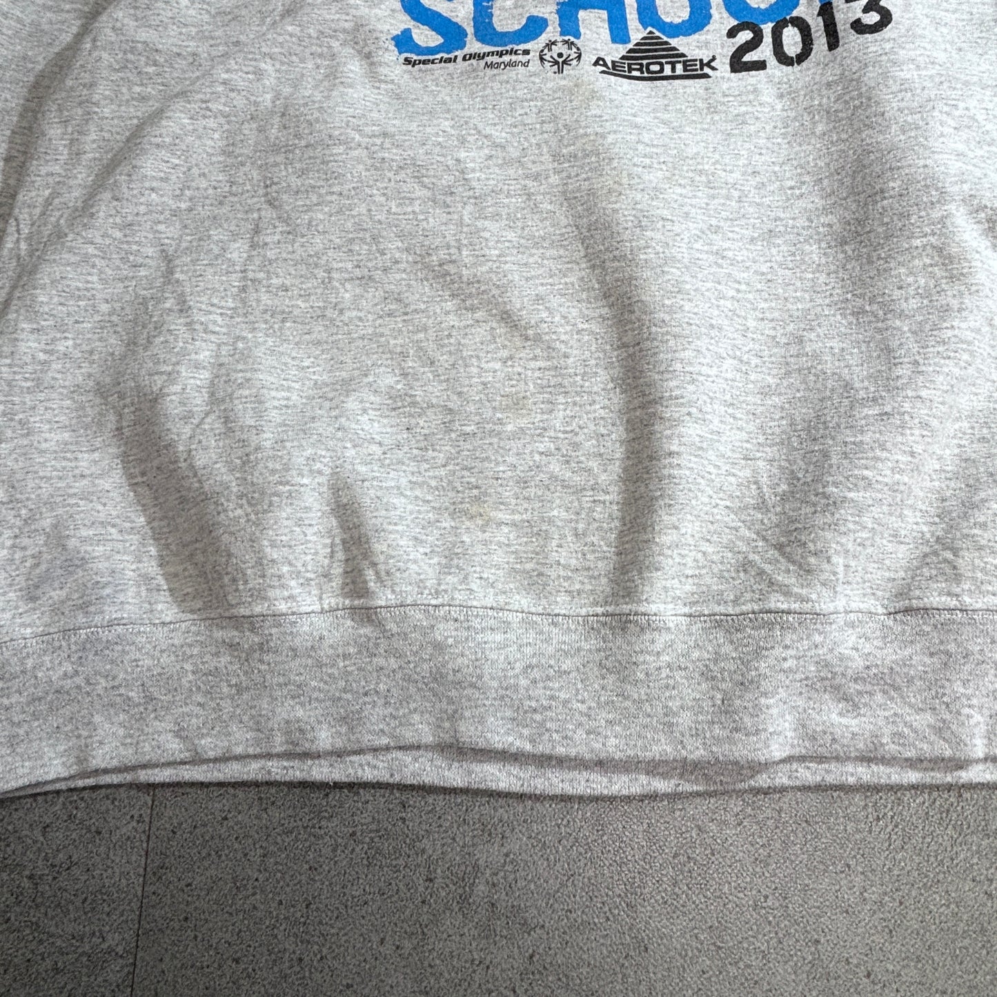 2013年 COOL SCHOOL CHALLENGE スウェット / JERZEES SUPER SWEATS / XL / ホンジュラス製/2-39