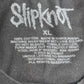 【Slipknot “Eyeless” オフィシャル バンドTシャツ XL】7-111