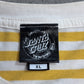 【SANTA CRUZ Screaming Hand ボーダーTシャツ XL イエロー×ホワイト】7-105