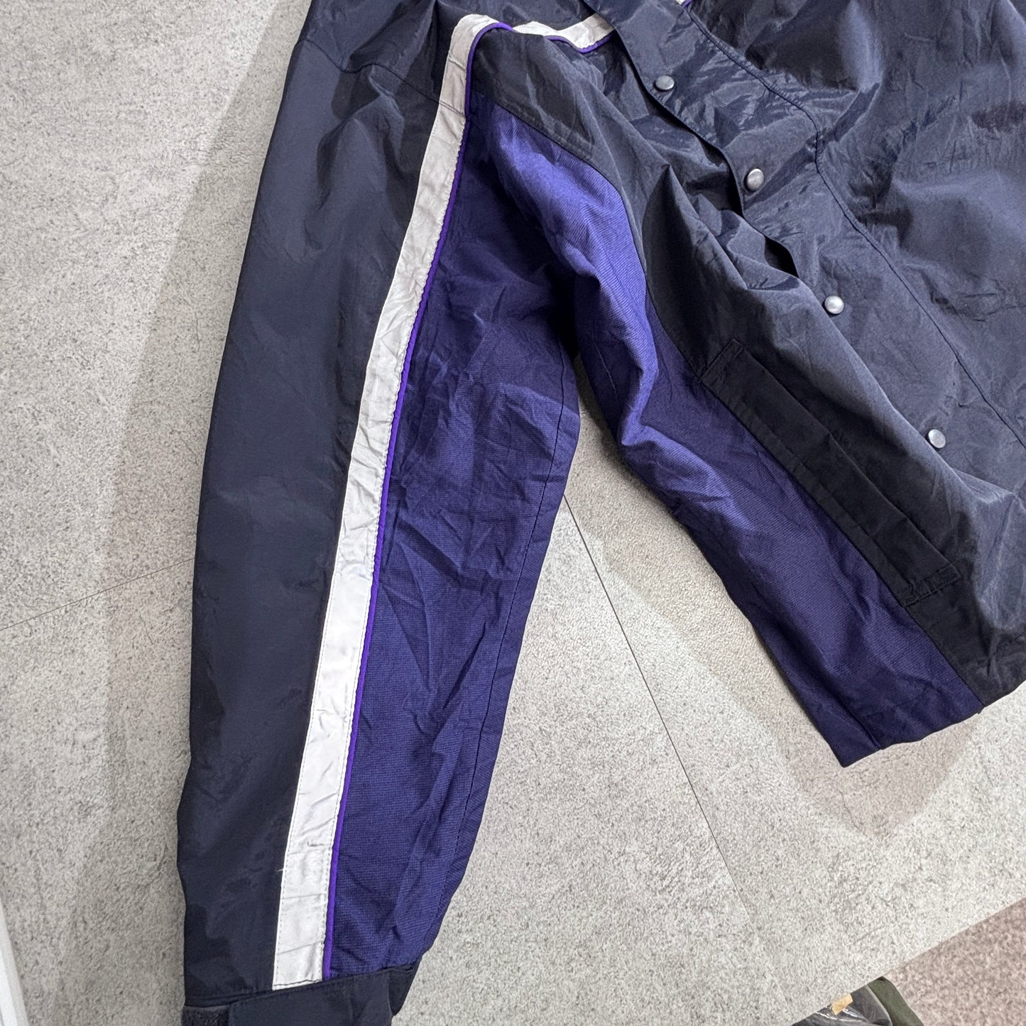 FedEx × VF Imagewear ナイロンジャケット / ワークジャケット / ブラック×パープル / XLサイズ1-14