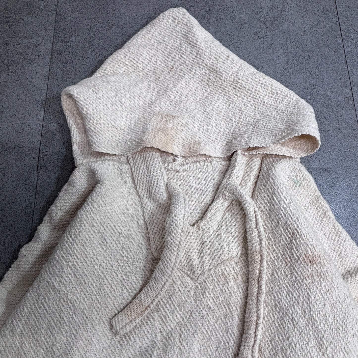 CANCUN メキシカンパーカー メキシコ カンクン フロッグ刺繍 プルオーバー パーカー オフホワイト/3-19