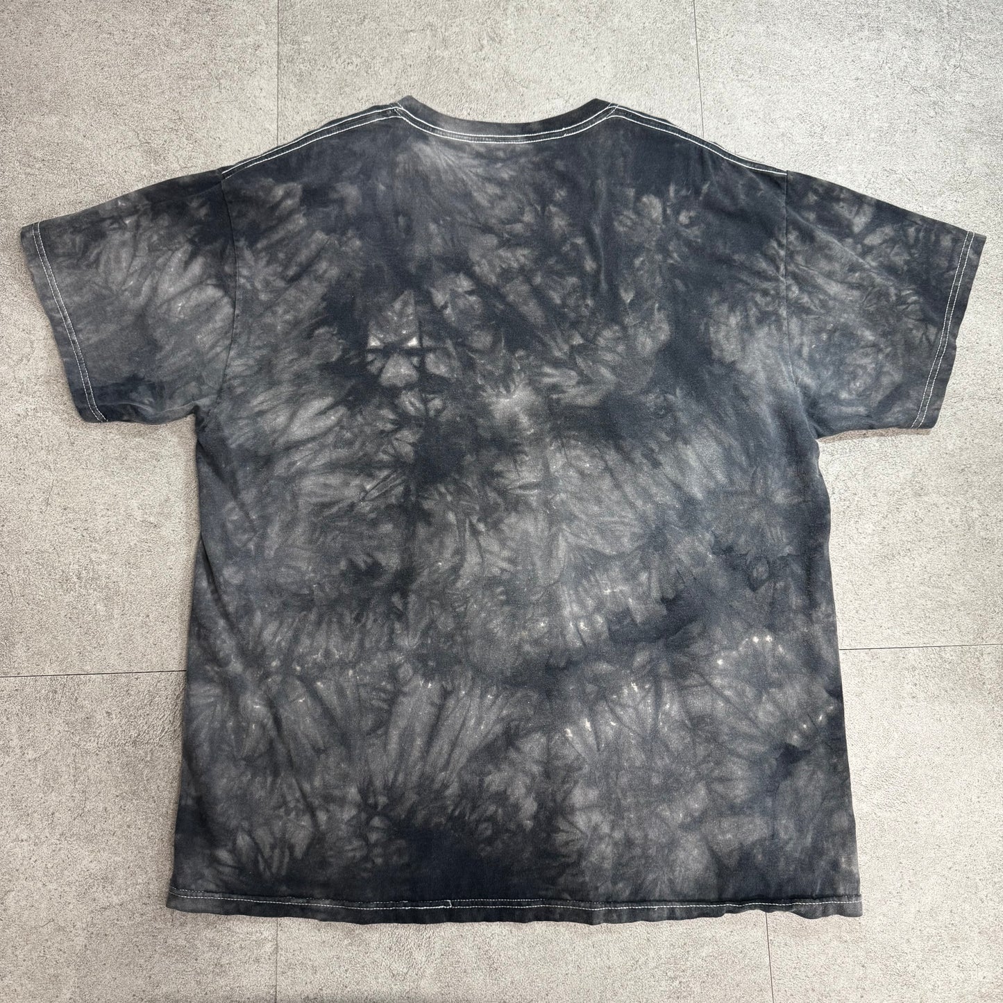 JERZEES THE MOUNTAIN アニマル タイダイTシャツ ビッグキャット 総柄 USAデザイン/7-60
