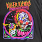 【KILLER KLOWNS FROM OUTER SPACE（キラークラウン）プリントTシャツ】ブラック/7-11