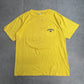 CAMEL 企業系Tシャツ USA製 ポケットTシャツ 50/50 XL イエロー バックプリント キャメル/3-20