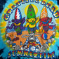 【Grateful Dead SUMMERTIME タイダイ ロングスリーブTシャツ】Liquid Blue ダンシングベア スカル サーフ 両面プリント 2000s 古着/8-67