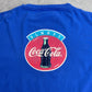 【Coca-Cola 1994 ポーラーベア プリントTシャツ】コカコーラ シロクマ サングラス 青ボディ 90s 古着/8-40