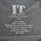【IT（イット）Pennywise（ペニーワイズ）ホラー映画Tシャツ】“AREN’T YOU GONNA SAY HELLO?” プリントTシャツ ブラック/7-35