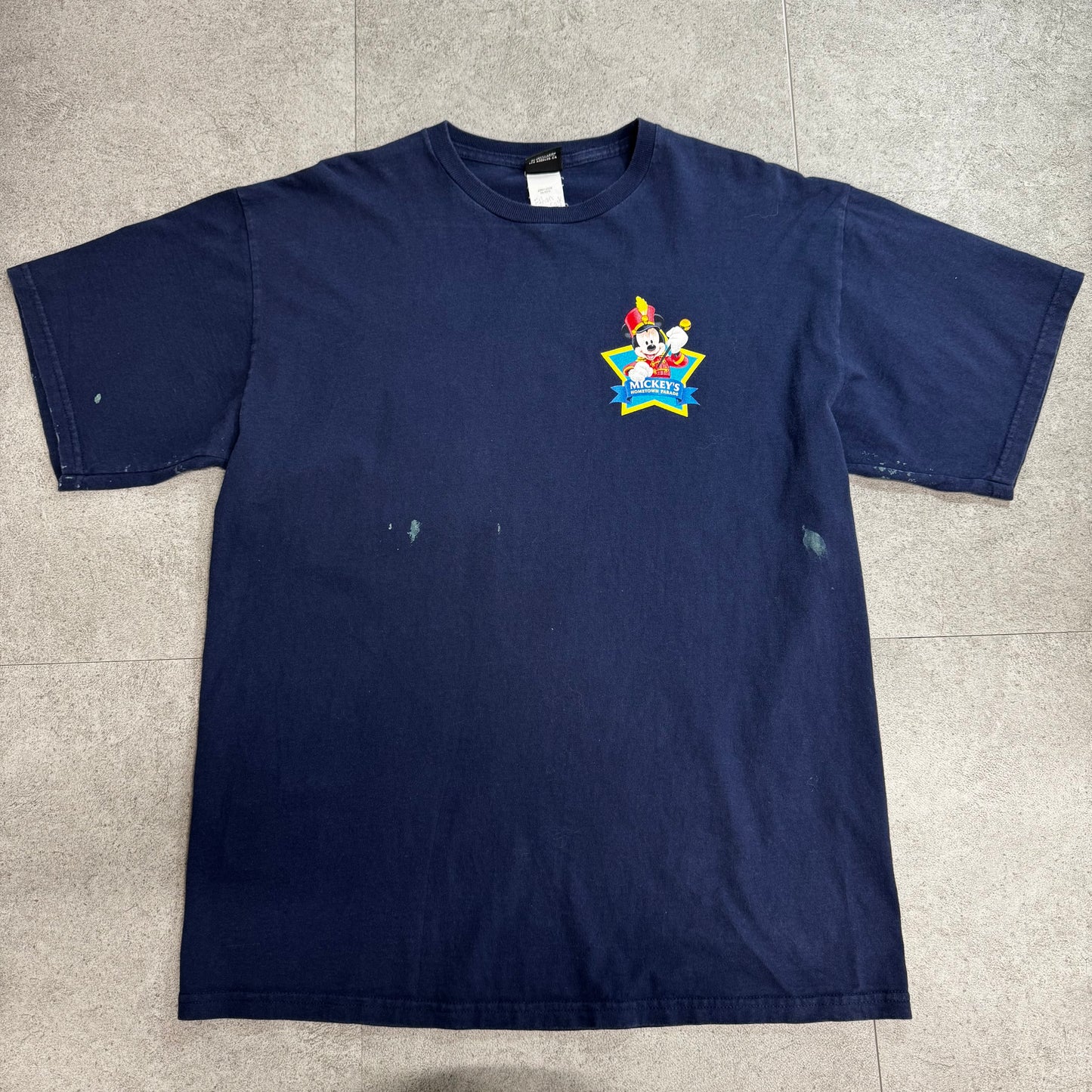 【90s Disney MICKEY’S HOMETOWN PARADE 1999 バックプリントTシャツ】MICKEY UNLIMITED / Summer Tour 1999 / Mickey’s Hometown Parade / Disney/7-73
