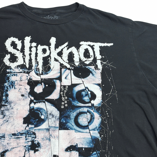 【Slipknot “Eyeless” オフィシャル バンドTシャツ XL】7-111