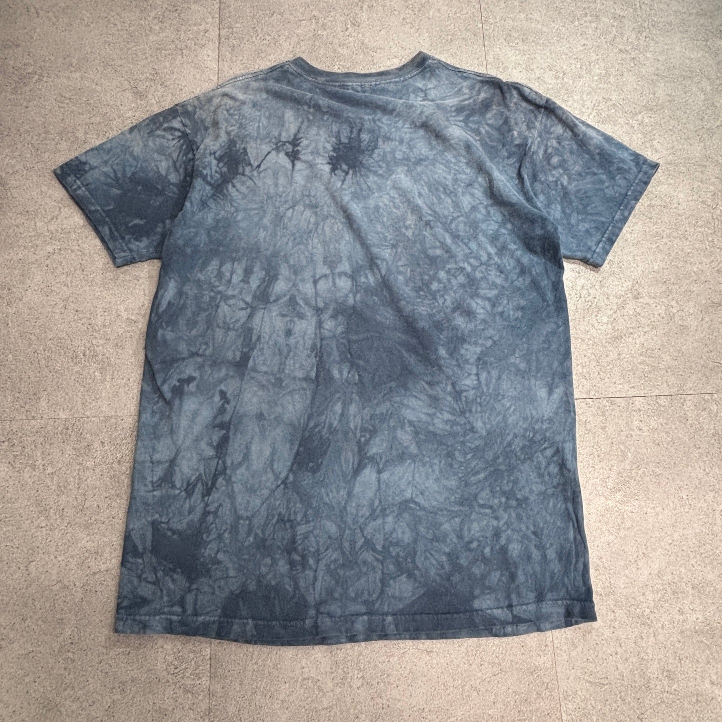【THE MOUNTAIN “Find 13 Bears” ブラックベア アニマルプリント タイダイTシャツ】サイズL/8-77