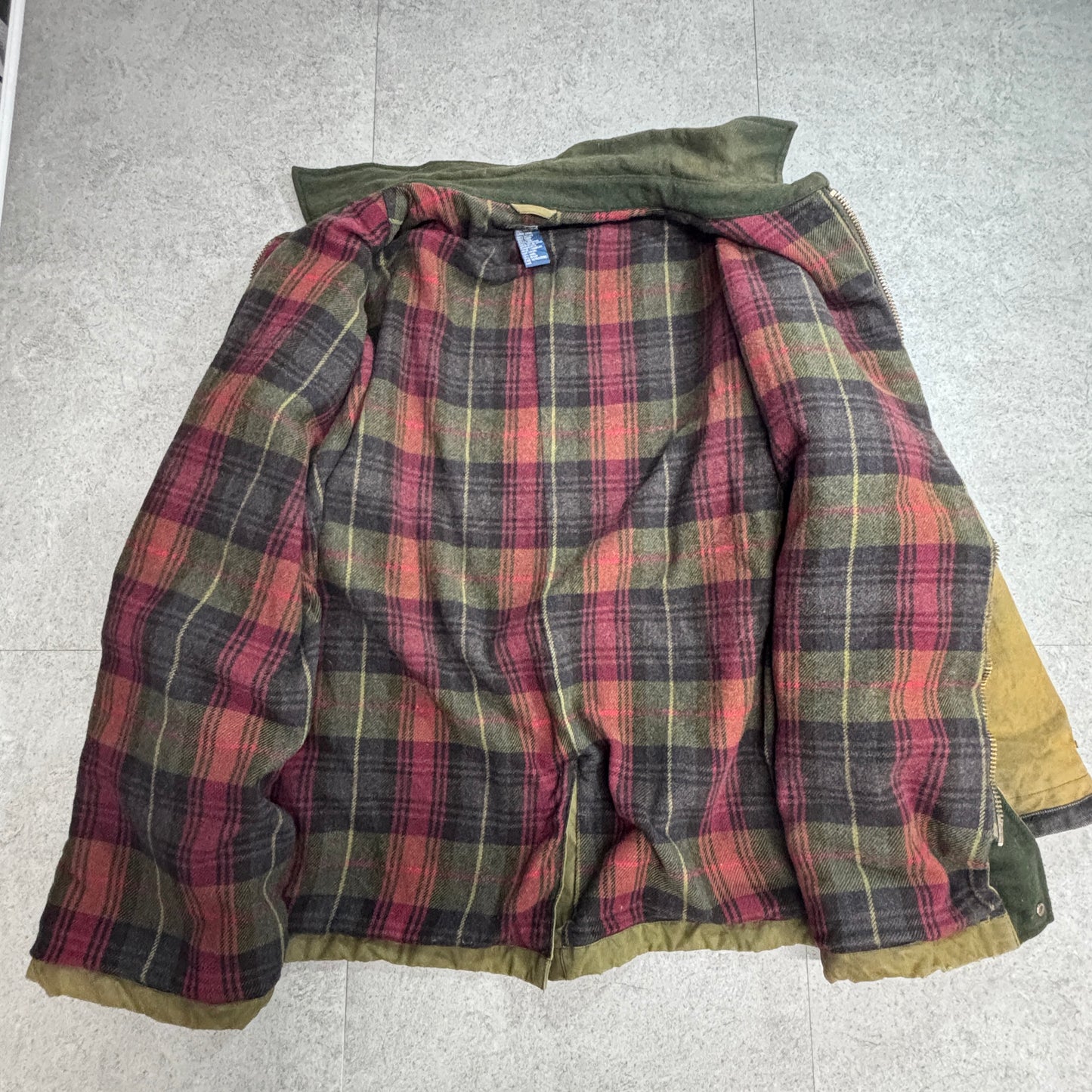 Polo by Ralph Lauren オイルドジャケット ハンティングジャケット XL オリーブ ワックスコットン ラルフローレン/3-18