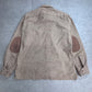 【JUDD INC. ヘリンボーン ウールシャツ】Imported Fabric エルボーパッチ ブラウン L/8-73
