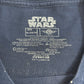 STAR WARS オールオーバープリント キャラクターTシャツ XL ネイビー/7-44