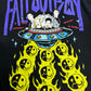 【Fall Out Boy バンドTシャツ】UFO グラフィック 両面プリント ブラック GILDAN XL 古着/8-68