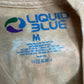 【Grateful Dead LIQUID BLUE JAM BAKE タイダイTシャツ】両面プリント ベージュ×ターコイズ Mサイズ/8-66