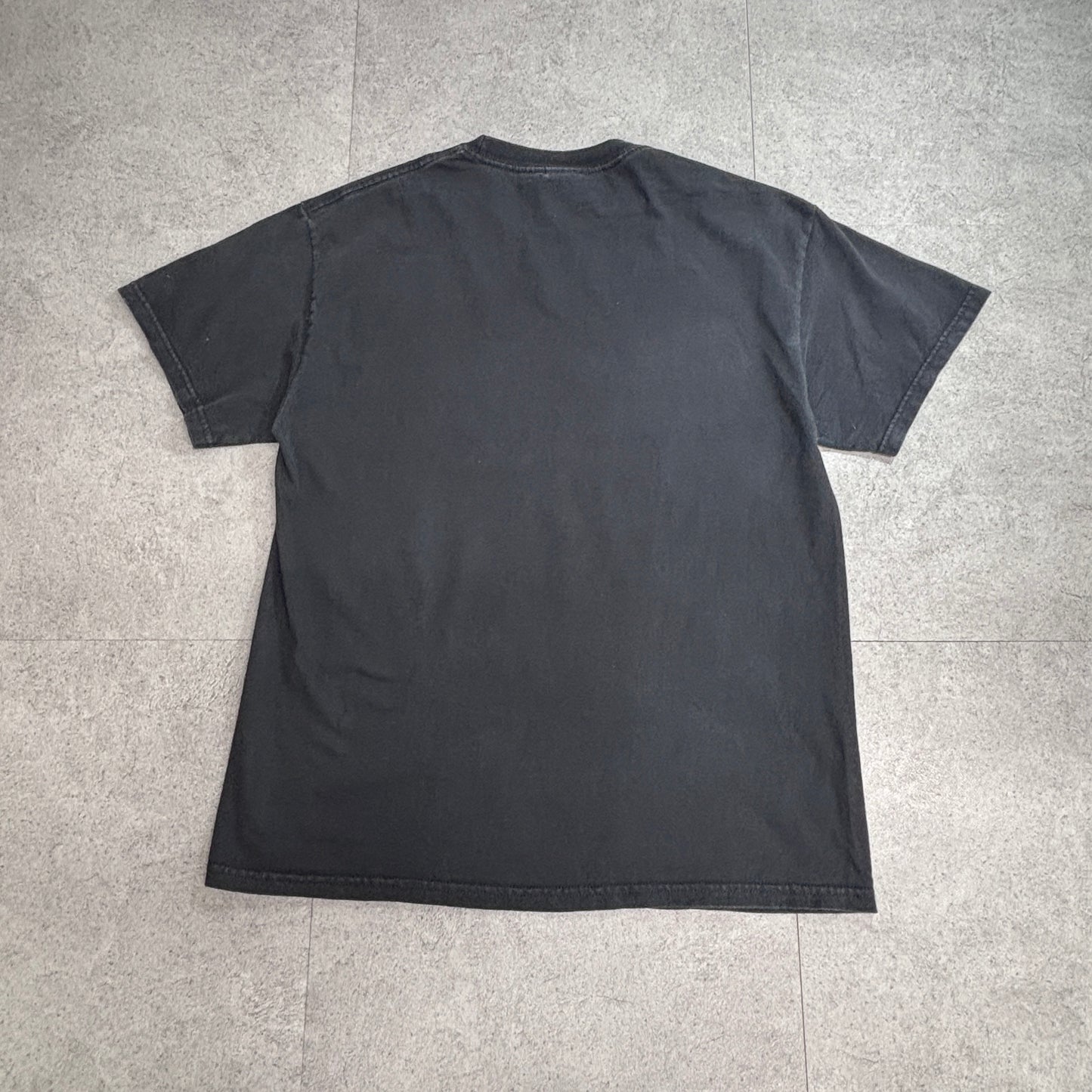 【VIETNAM スカルプリントTシャツ】Thunder Sportswear ベトナム戦争 ミリタリー ブラック L 古着/7-99