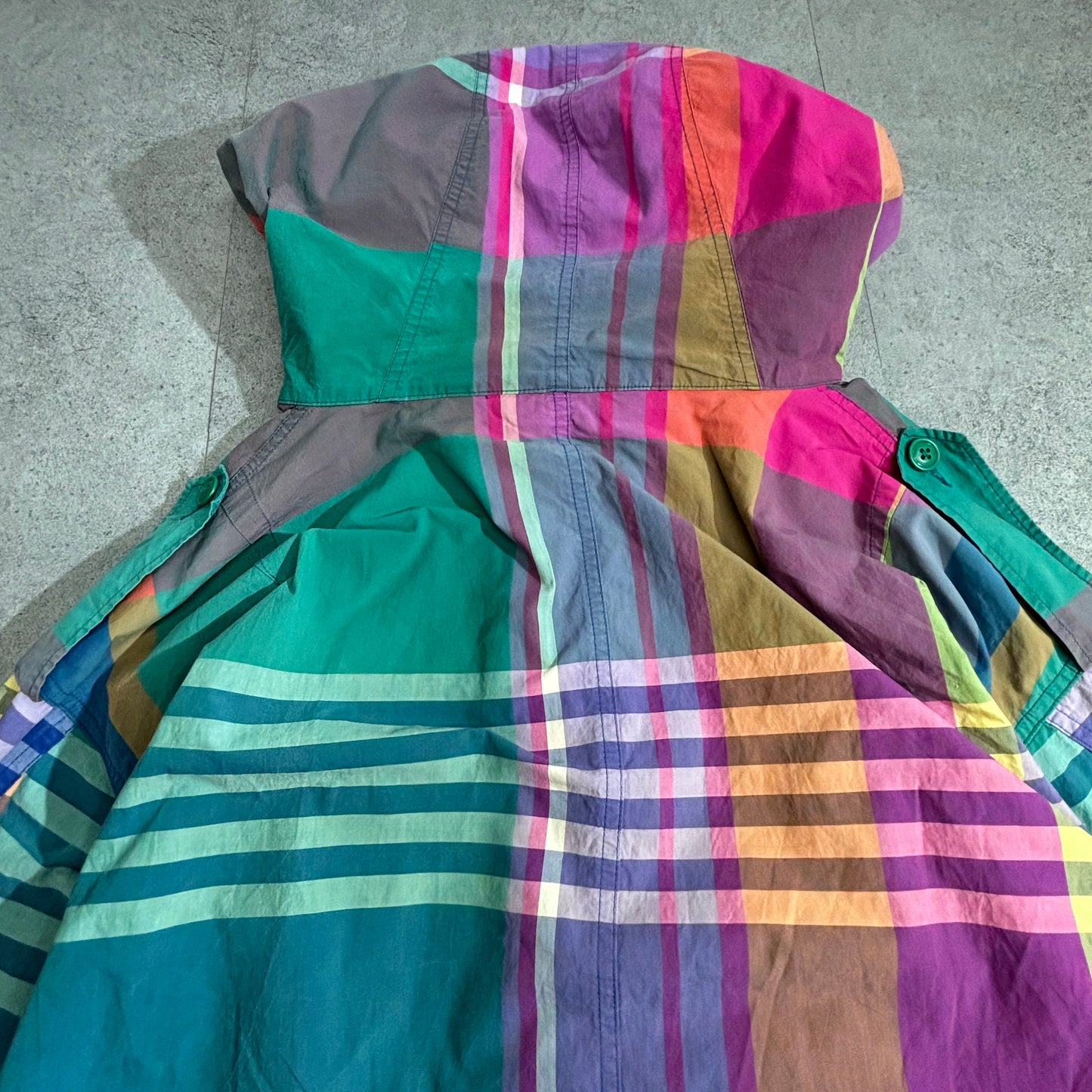 Polo by Ralph Lauren チェック フードジャケット / 90s IDEALジップ / Made in Hong Kong / XLサイズ1-5