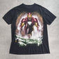 【MARVEL アイアンマン Tシャツ】ブラック 半袖 キャラクターTシャツ MARVEL MAD ENGINE/7-5