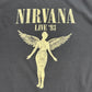 【NIRVANA】LIVE ’93 “IN UTERO” 両面プリント バンドTシャツ/7-94