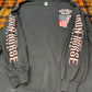 【2020年製】IRON HORSE SALOON ロンT｜バイカーロングスリーブTシャツ アメリカ製風プリント USA国旗ポケット付き