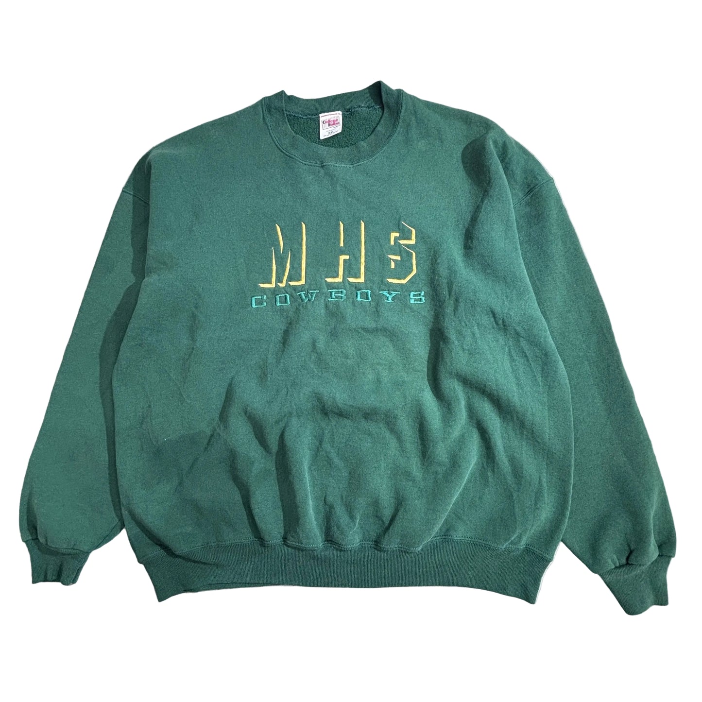 College House MHS COWBOYS スウェット / MADE IN USA / グリーン / XXL/2-42