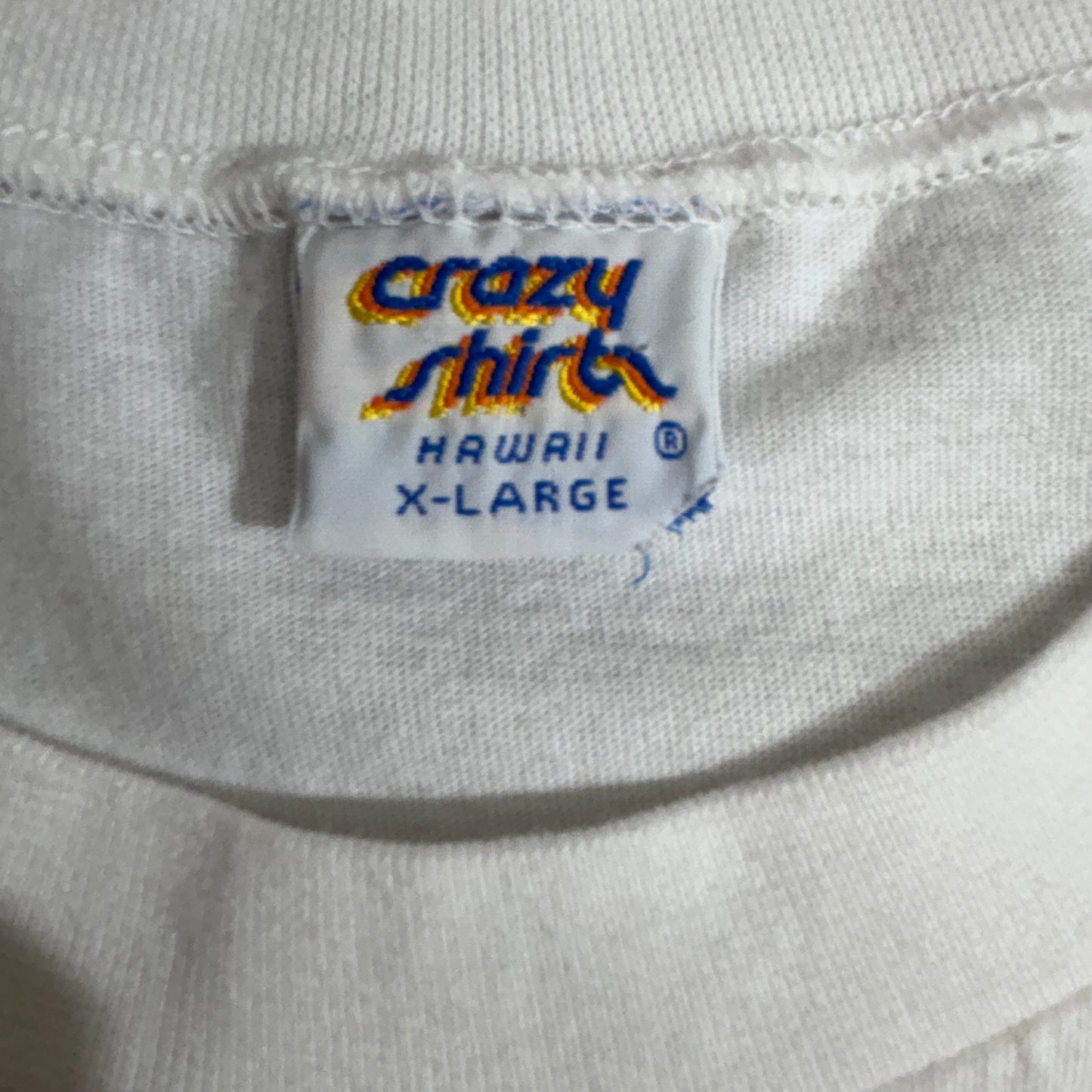 Crazy Shirts “Guam Cat Golfer” 1990年代製 / MADE IN USA / アロハキャット ゴルフTシャツ / XL/2-26