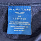 PURITAN スウェット / American Outdoors プリント / Mサイズ / ホンジュラス製 / ネイビー/2-49