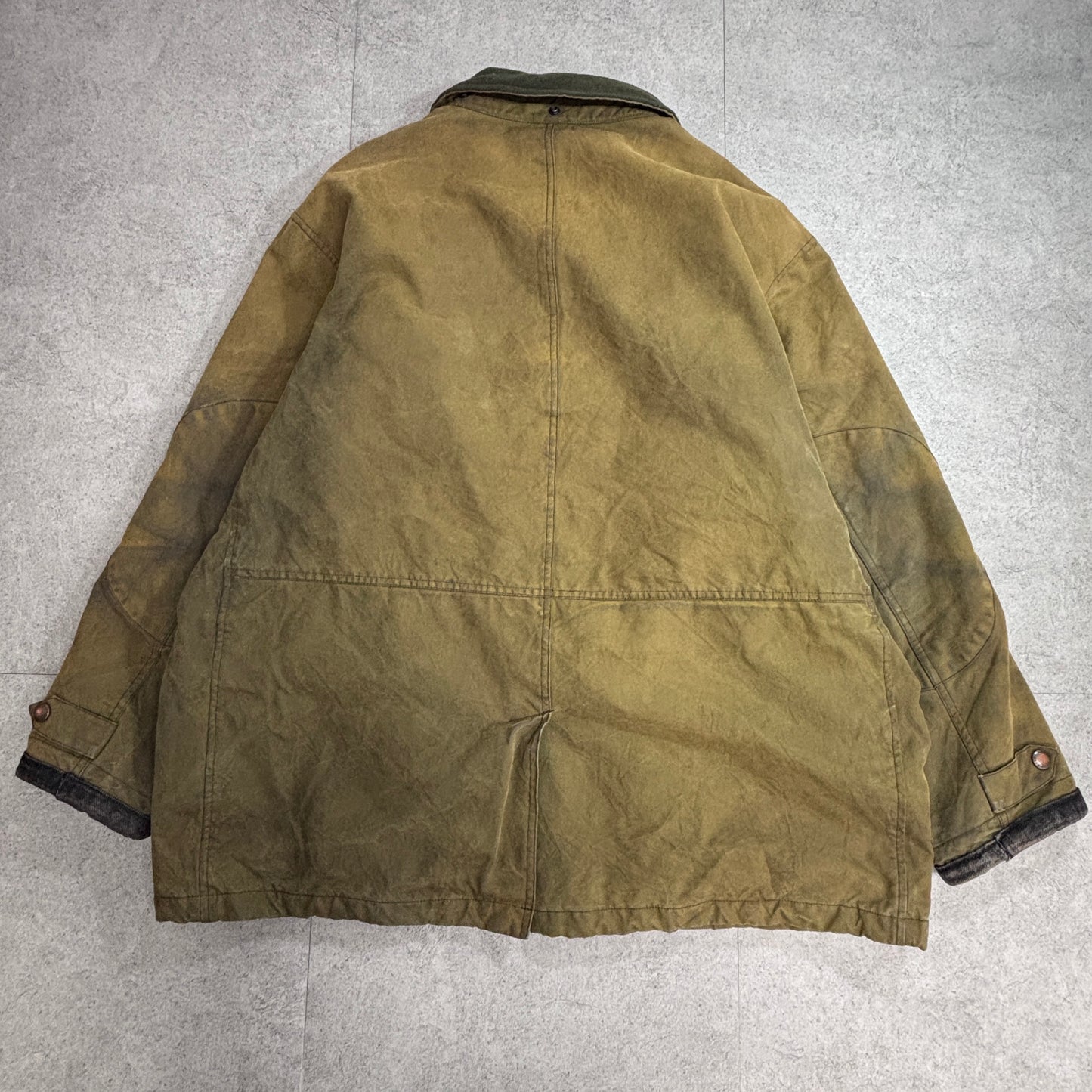 Polo by Ralph Lauren オイルドジャケット ハンティングジャケット XL オリーブ ワックスコットン ラルフローレン/3-18