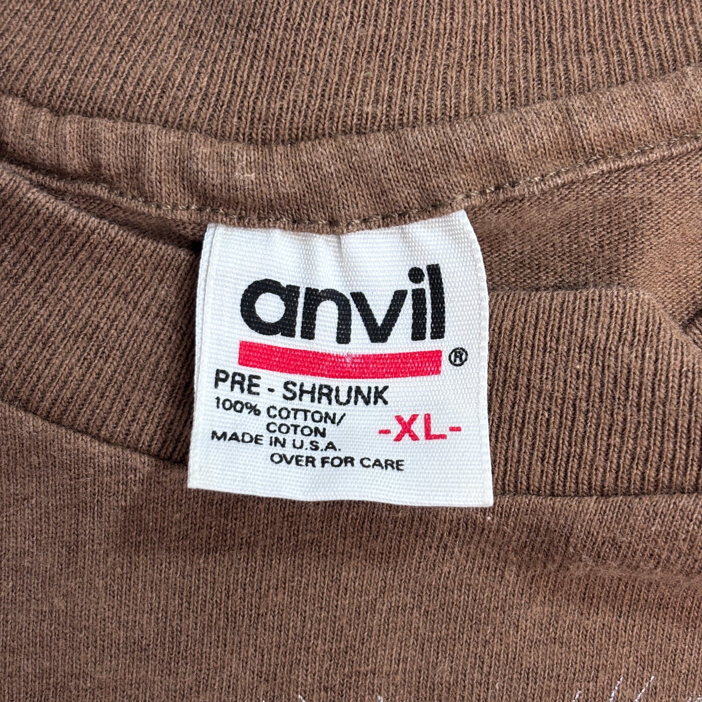 【Circle of Fire USA製 アニマルアート プリントTシャツ anvilボディ XL ライオン タイガー ヒョウ 90s ヴィンテージ 古着】8-25