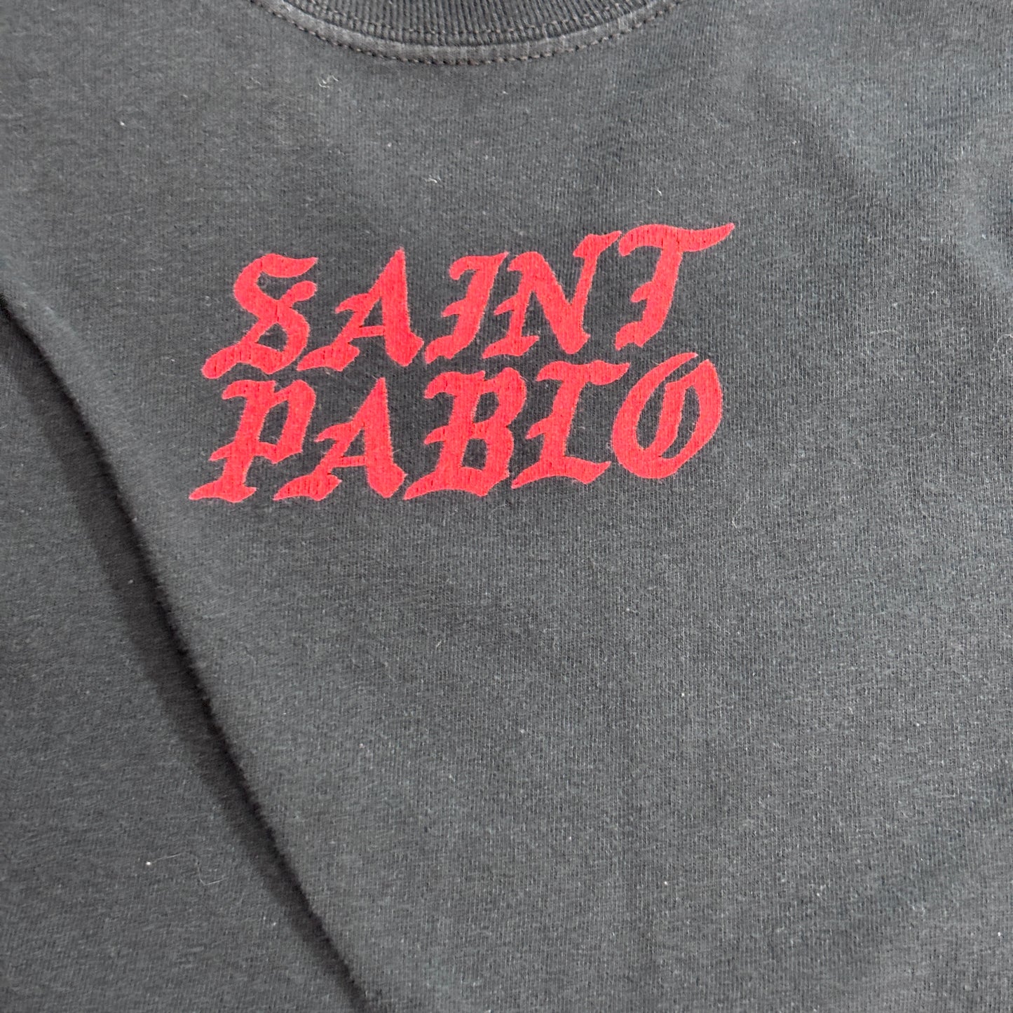 【KANYE WEST “SAINT PABLO TOUR” フォトプリント ロングスリーブTシャツ】M/8-78