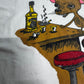 【Yo Quiero Tequila チワワ プリントTシャツ】メキシコ / アニマル / グラフィックTシャツ / ホワイト/7-68