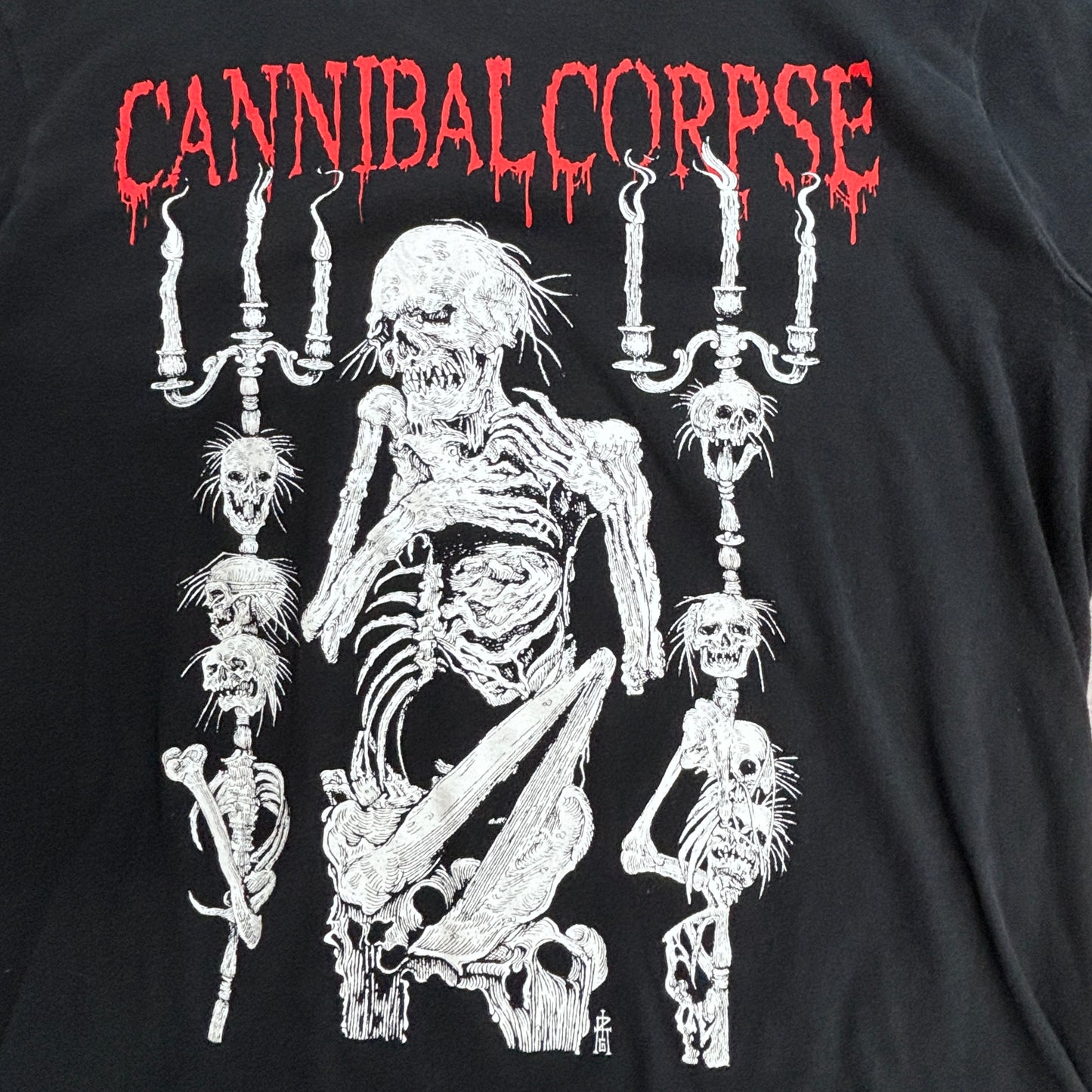【Cannibal Corpse バンドTシャツ】ブラック GILDAN SOFTSTYLE デスメタル/7-9