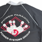 【Power Paragon / Power Systems Group ボウリングシャツ ブラック XL/TG】8-30