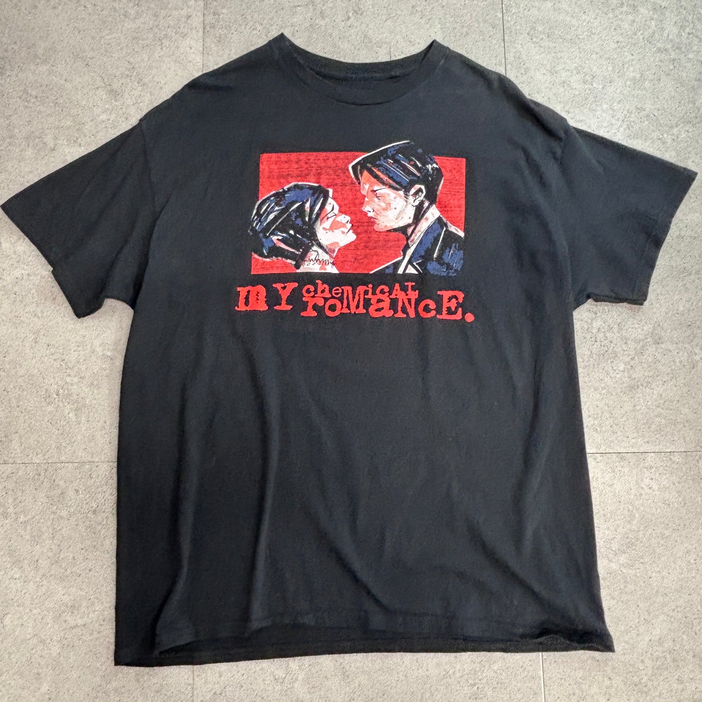 【MY CHEMICAL ROMANCE プリントTシャツ】ブラック XL/7-24