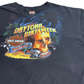 【Harley-Davidson Daytona Bike Week 2009 プリントTシャツ】Daytona Beach FL スカル 両面 袖プリント 古着/8-16