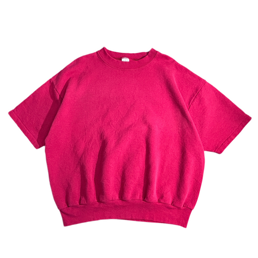 FRUIT OF THE LOOM 半袖スウェット / レッド/ XXL / MADE IN U.S.A./1-24